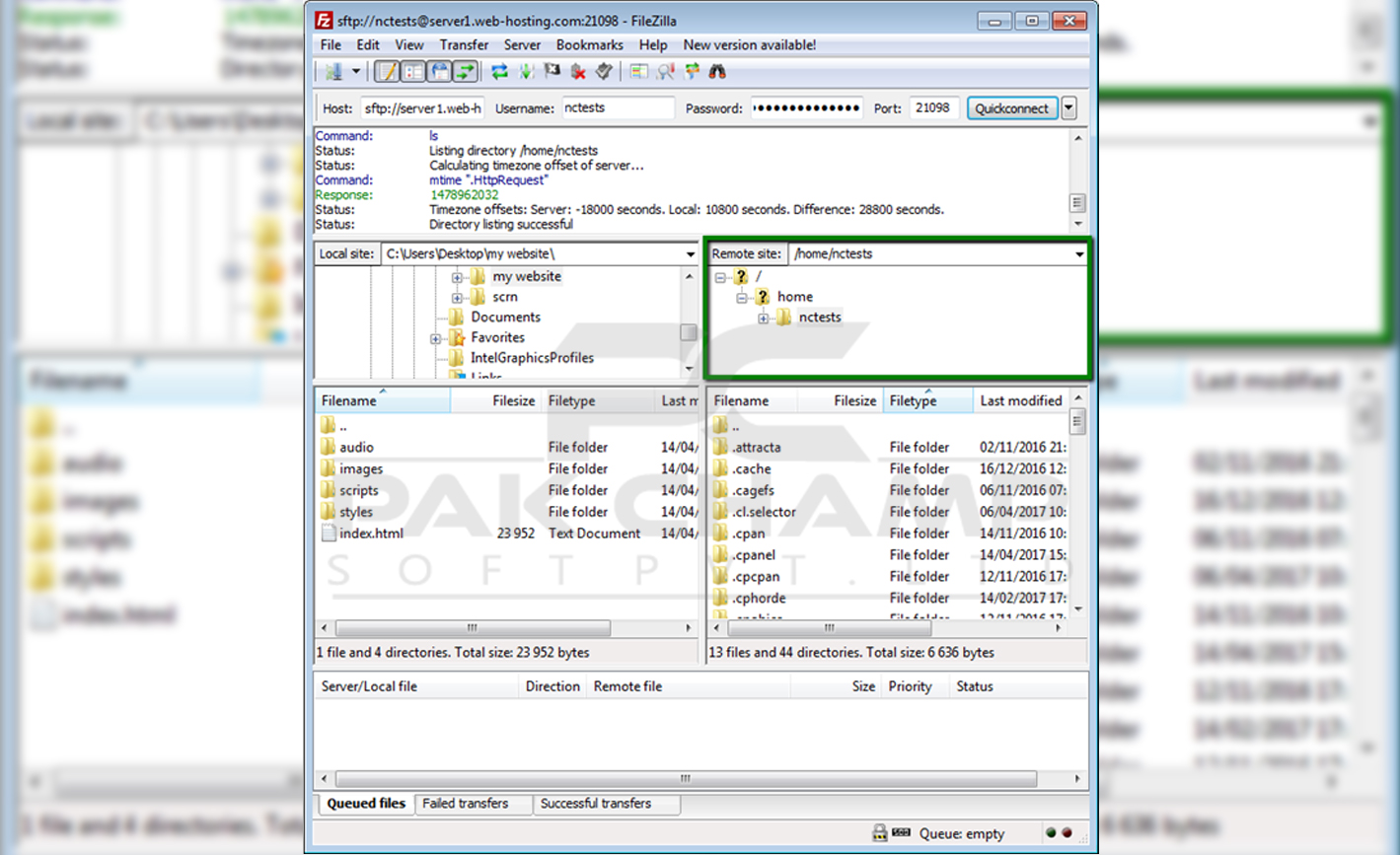 How to set up FileZilla?